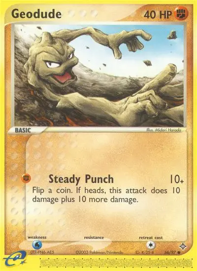 Geodude #56 — Dragon