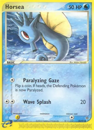 Horsea #58 — Dragon