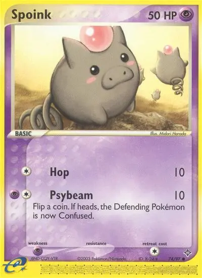 Spoink #74 — Dragon