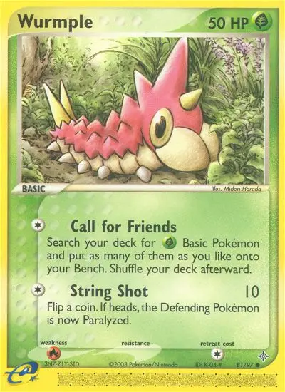 Wurmple #81 — Dragon