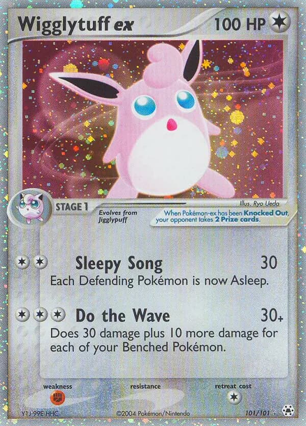 Wigglytuff ex #101 — Hidden Legends