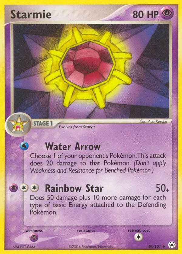 Starmie #49 — Hidden Legends