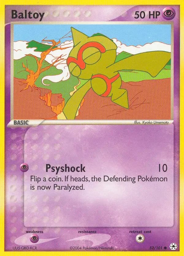 Baltoy #52 — Hidden Legends