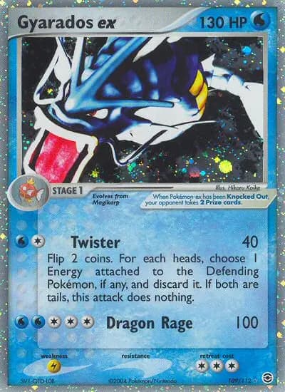 Gyarados ex #109 — FireRed & LeafGreen