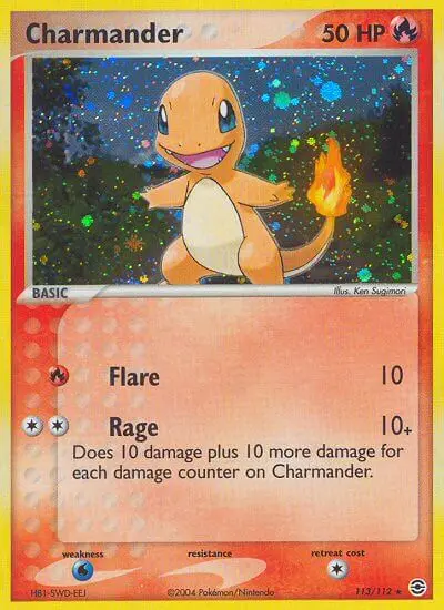 Charmander #113 — FireRed & LeafGreen