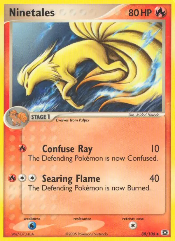 Ninetales #38 — Emerald