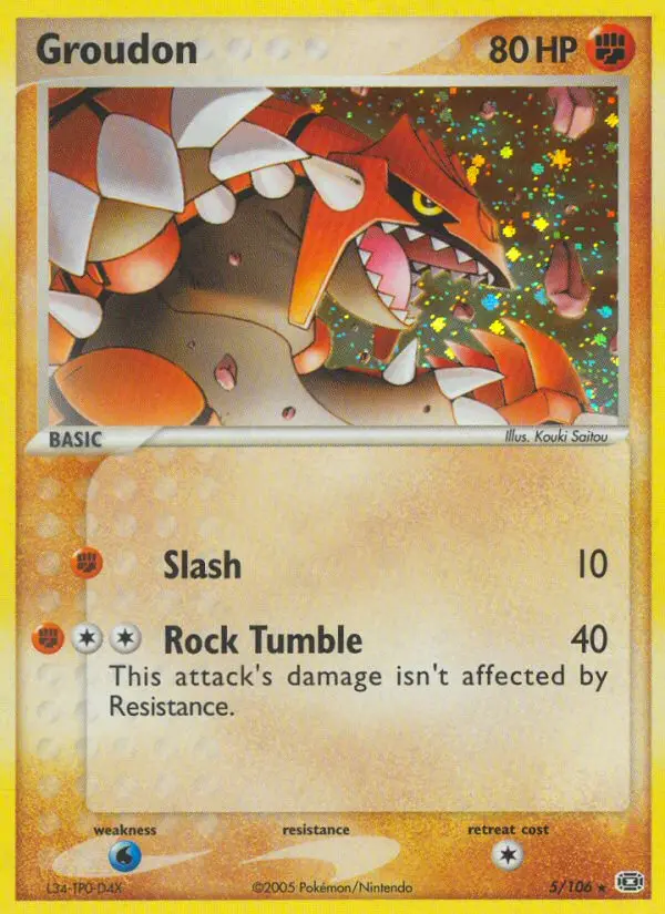 Groudon #5 — Emerald