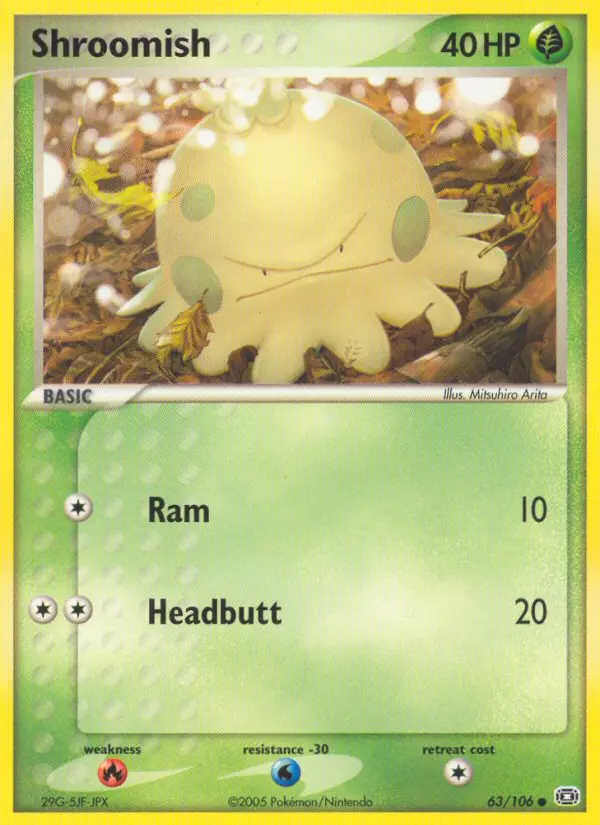 Shroomish #63 — Emerald
