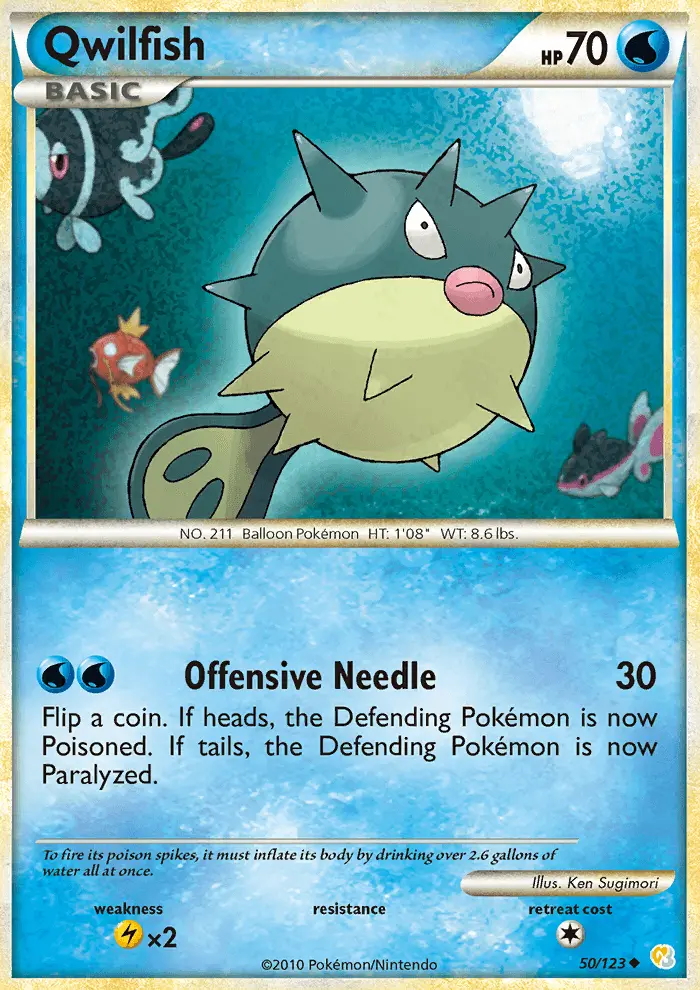 Qwilfish #50 — HeartGold SoulSilver