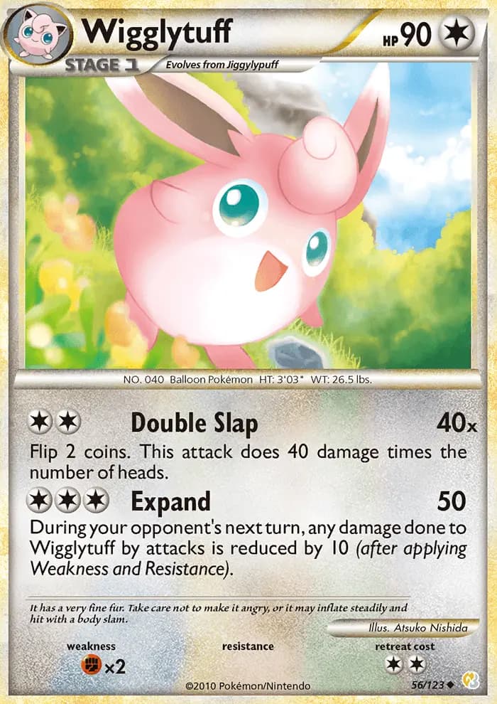 Wigglytuff #56 — HeartGold SoulSilver