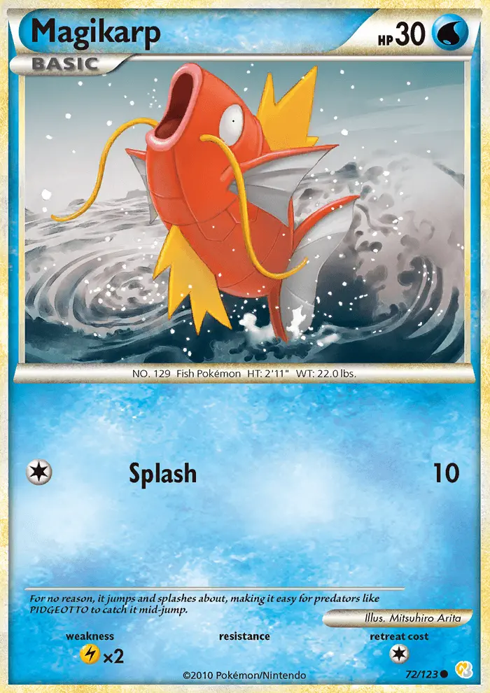 Magikarp #72 — HeartGold SoulSilver
