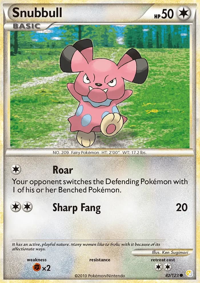 Snubbull #82 — HeartGold SoulSilver