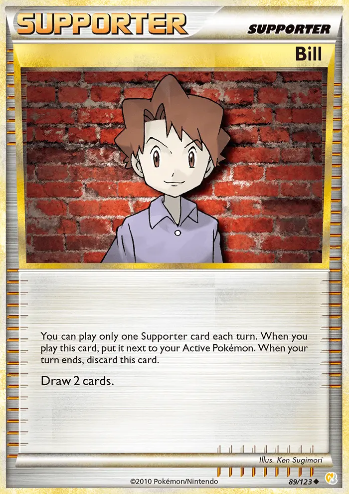 Bill #89 — HeartGold SoulSilver