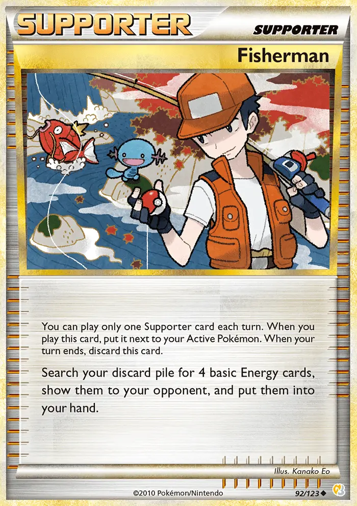 Fisherman #92 — HeartGold SoulSilver