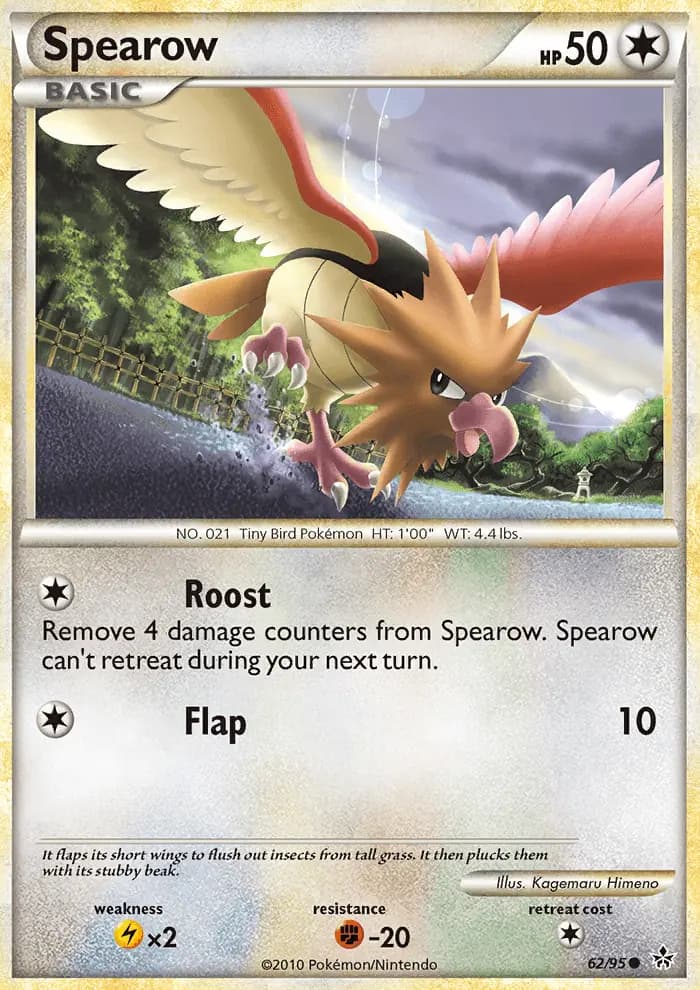 Spearow #62 — Unleashed