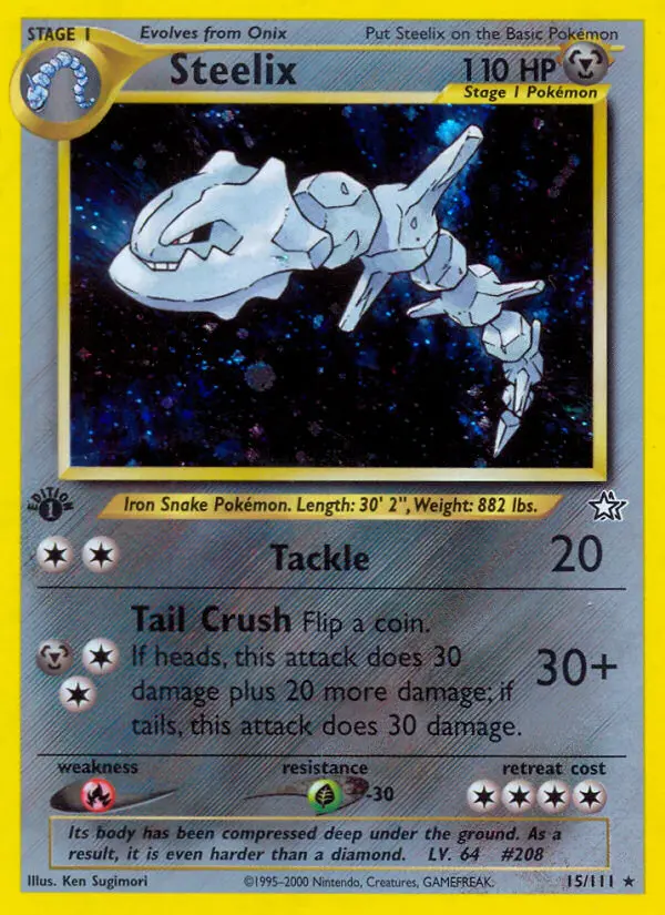Steelix #15 — Neo Genesis