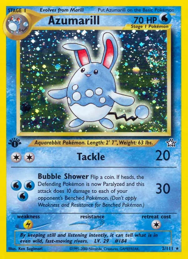 Azumarill #2 — Neo Genesis