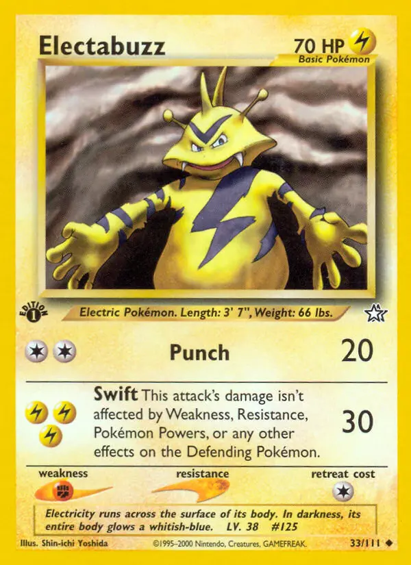 Electabuzz #33 — Neo Genesis