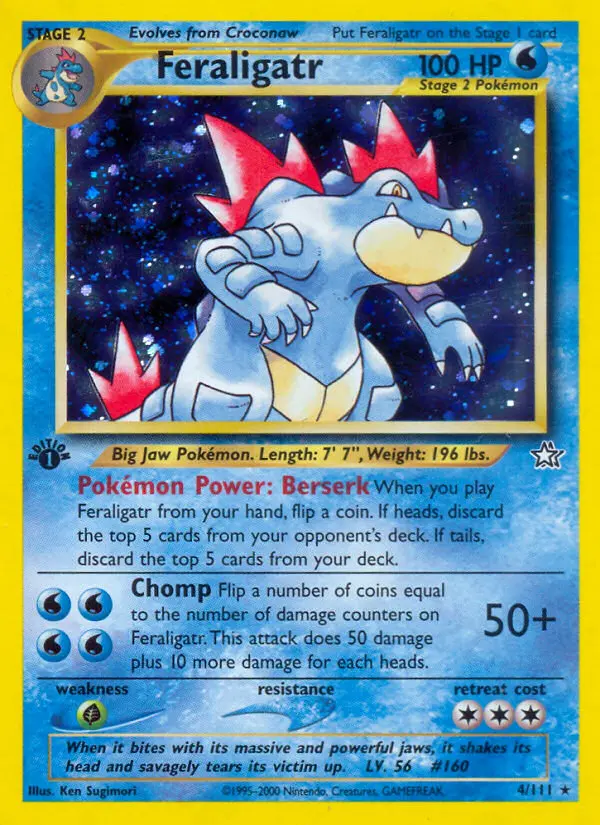 Feraligatr #4 — Neo Genesis