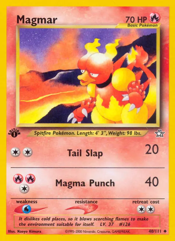 Magmar #40 — Neo Genesis