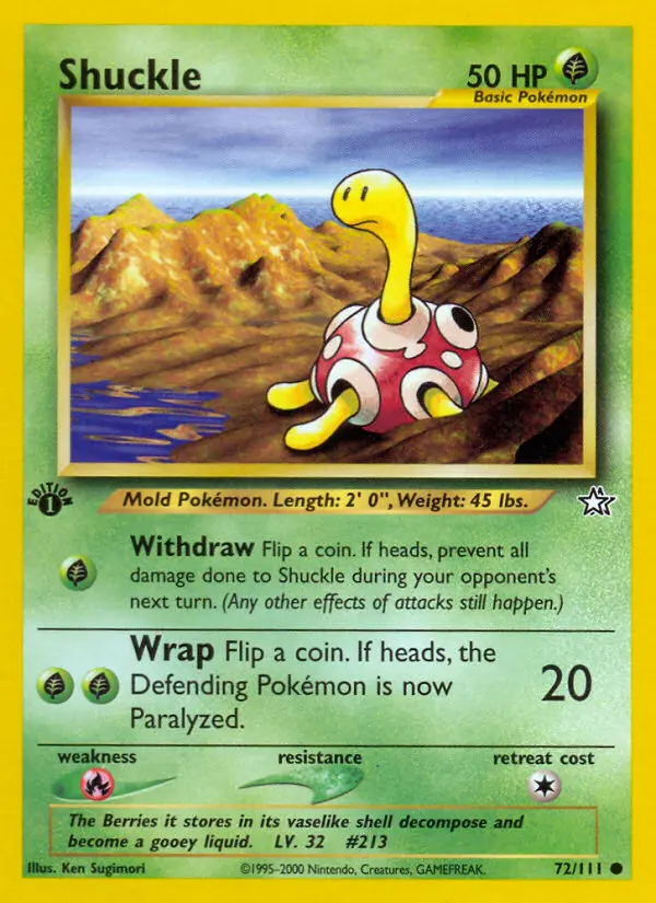 Shuckle #72 — Neo Genesis