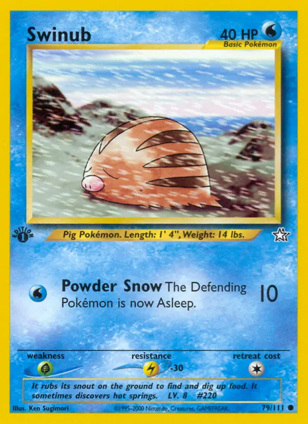 Swinub #79 — Neo Genesis