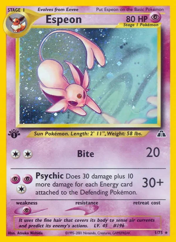 Espeon #1 — Neo Discovery