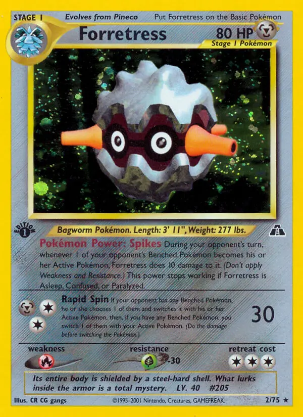 Forretress #2 — Neo Discovery