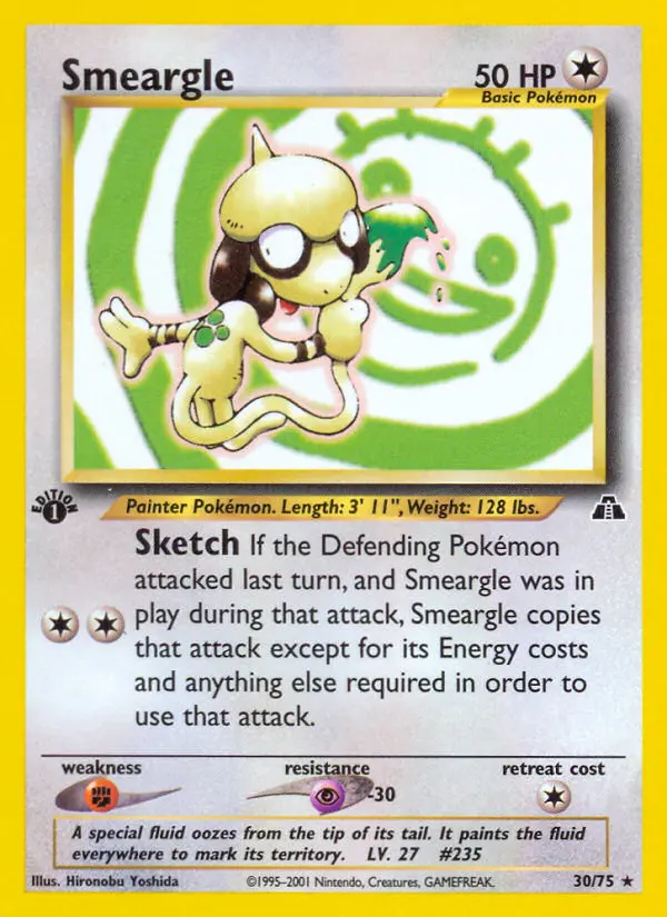 Smeargle #30 — Neo Discovery