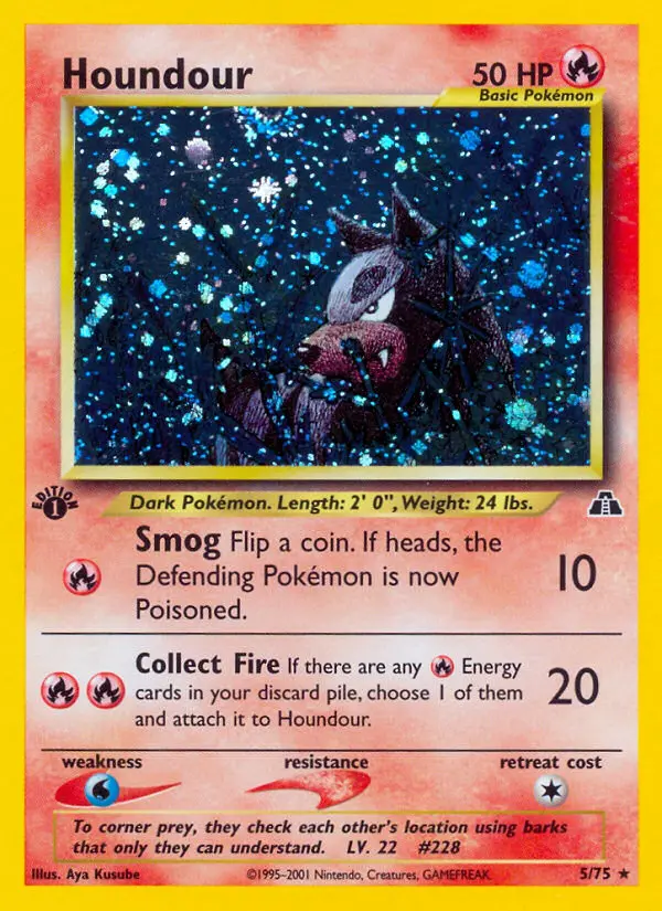 Houndour #5 — Neo Discovery