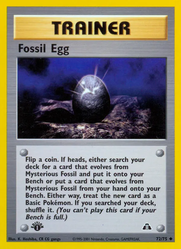 Fossil Egg #72 — Neo Discovery