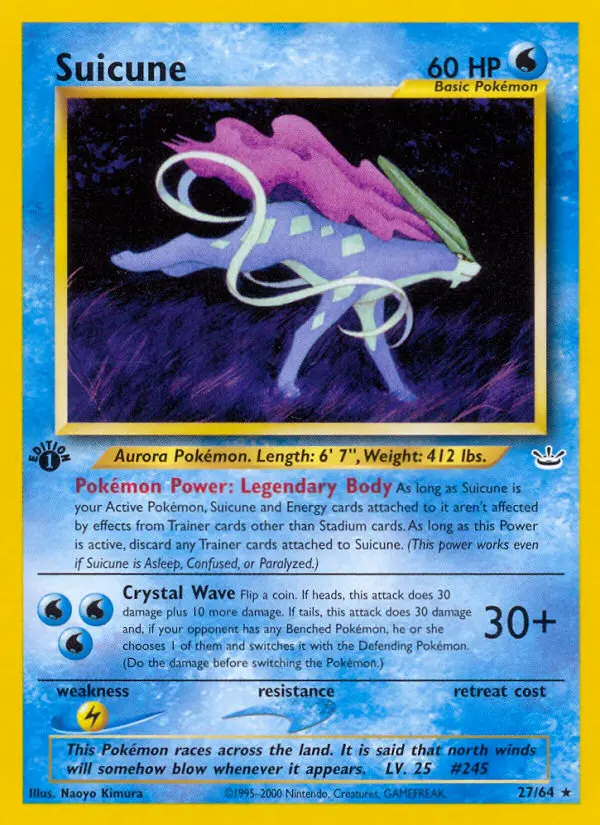 Suicune #27 — Neo Revelation