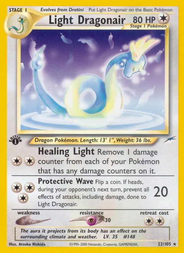 Light Dragonair #22 — Neo Destiny