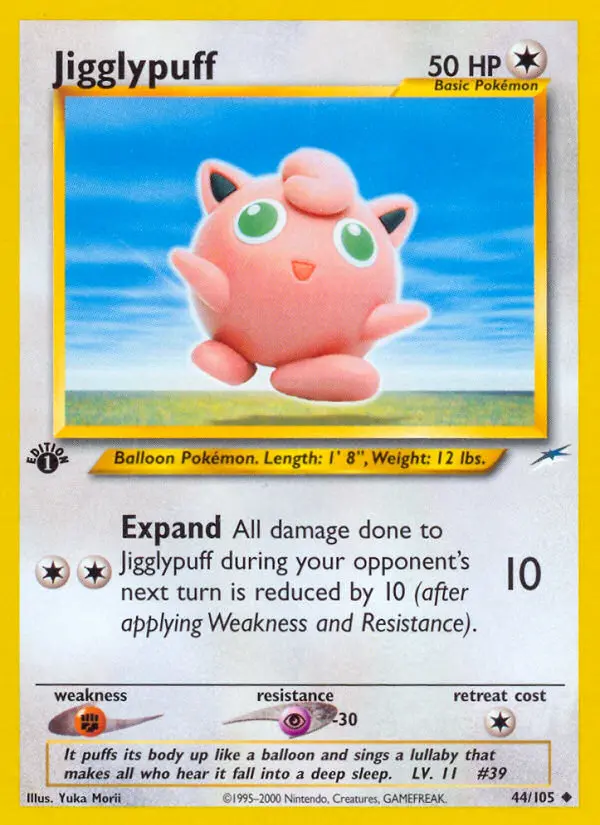Jigglypuff #44 — Neo Destiny