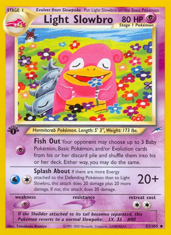 Light Slowbro #51 — Neo Destiny