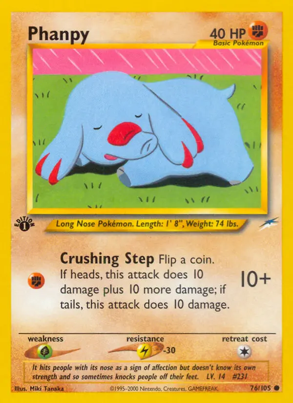 Phanpy #76 — Neo Destiny