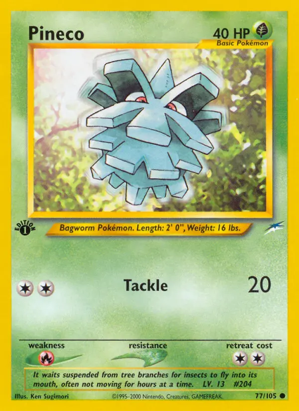 Pineco #77 — Neo Destiny