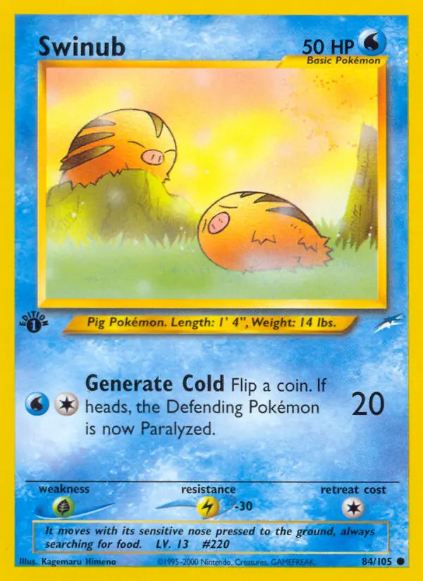 Swinub #84 — Neo Destiny