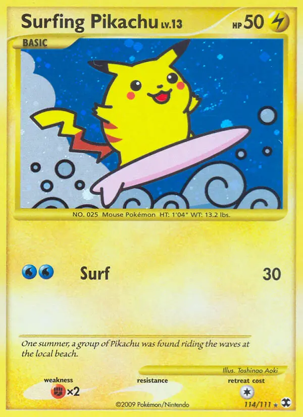 Surfing Pikachu #114 — Rising Rivals