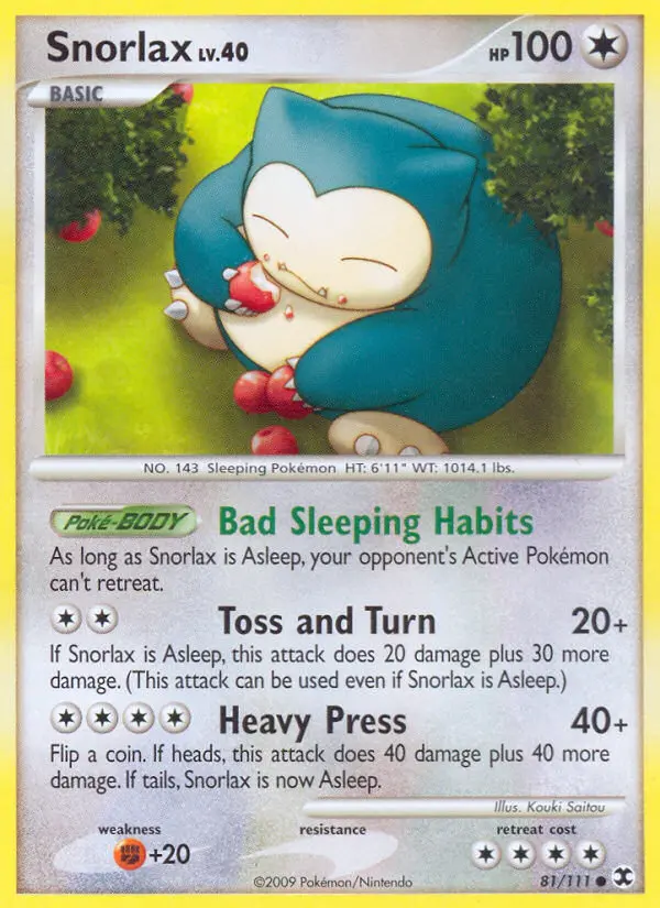 Snorlax #81 — Rising Rivals
