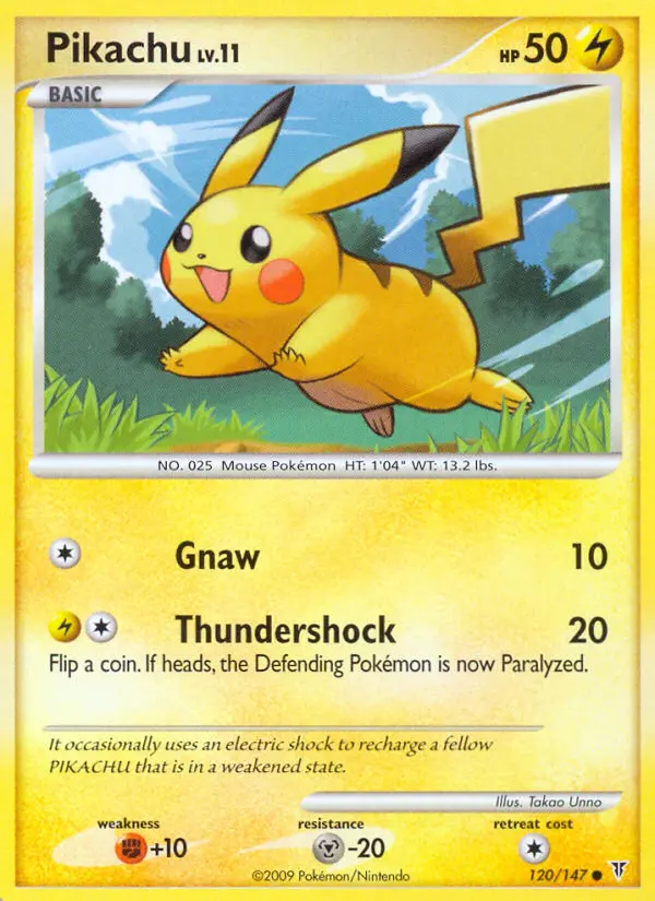 Pikachu #120 — Supreme Victors
