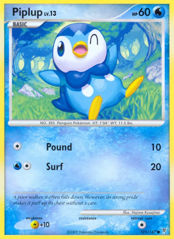 Piplup #121 — Supreme Victors