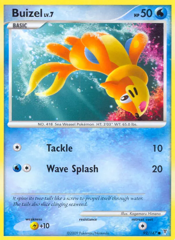 Buizel #92 — Supreme Victors
