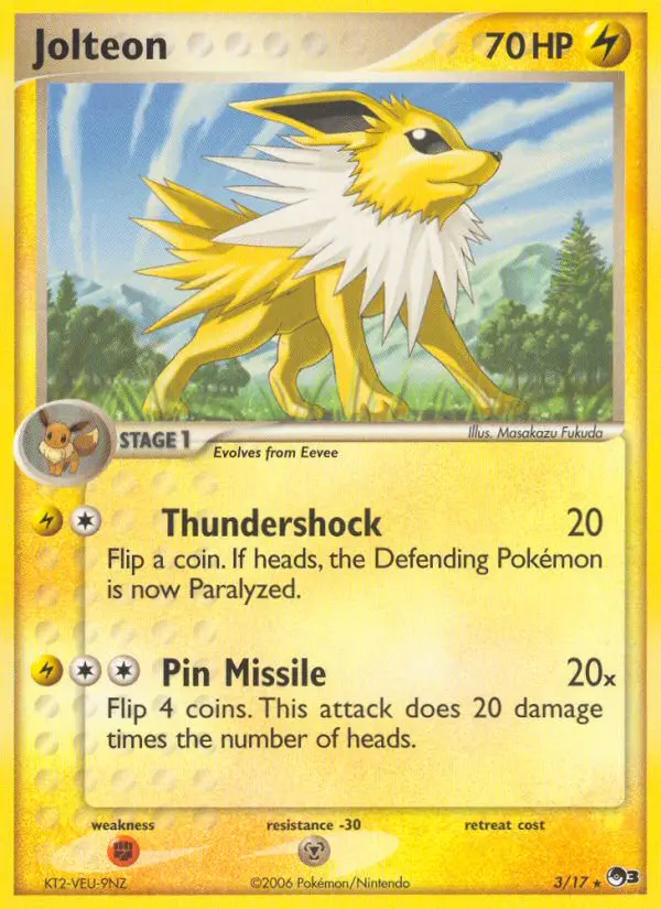 Jolteon #3 — POP 3