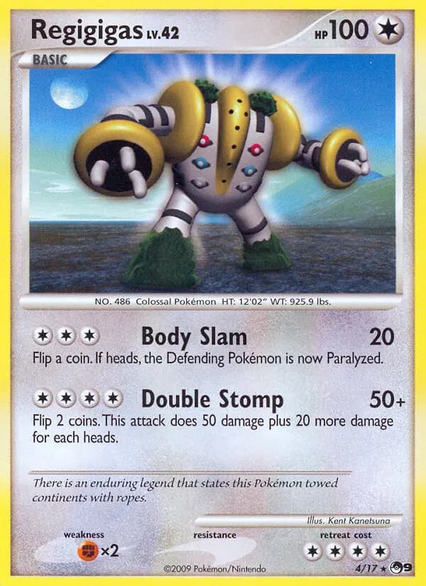 Regigigas #4 — POP 9