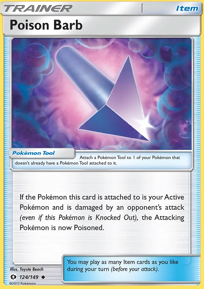 Poison Barb #124 — Sun & Moon