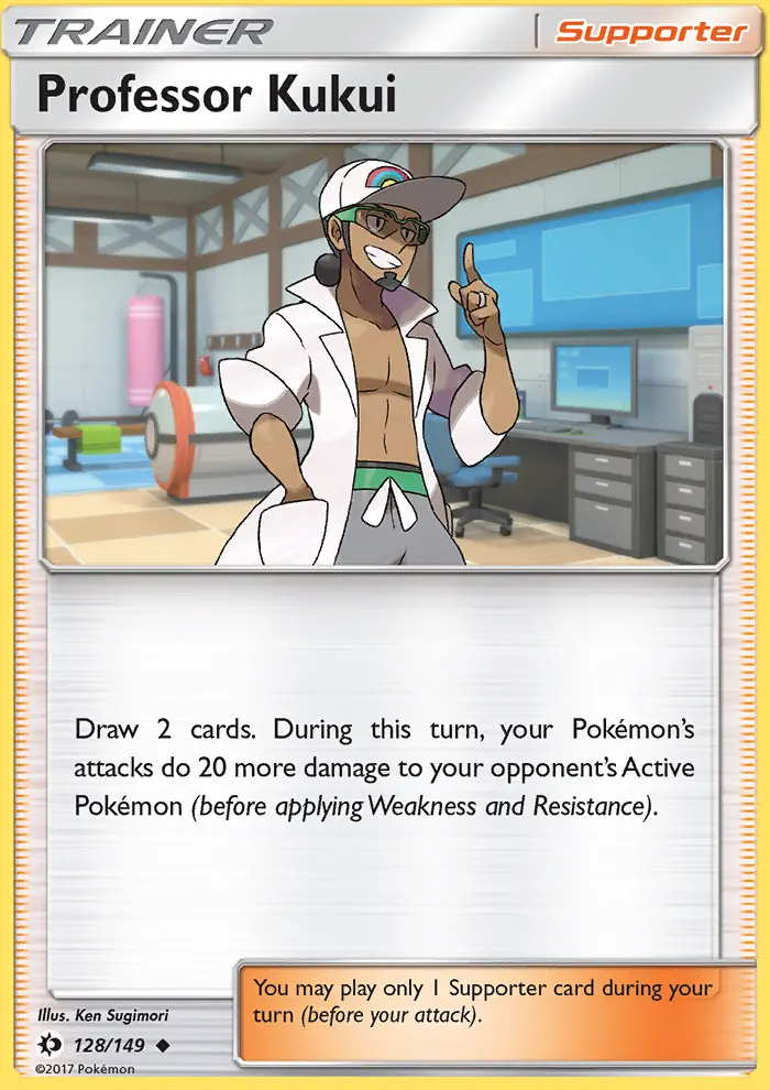 Professor Kukui #128 — Sun & Moon