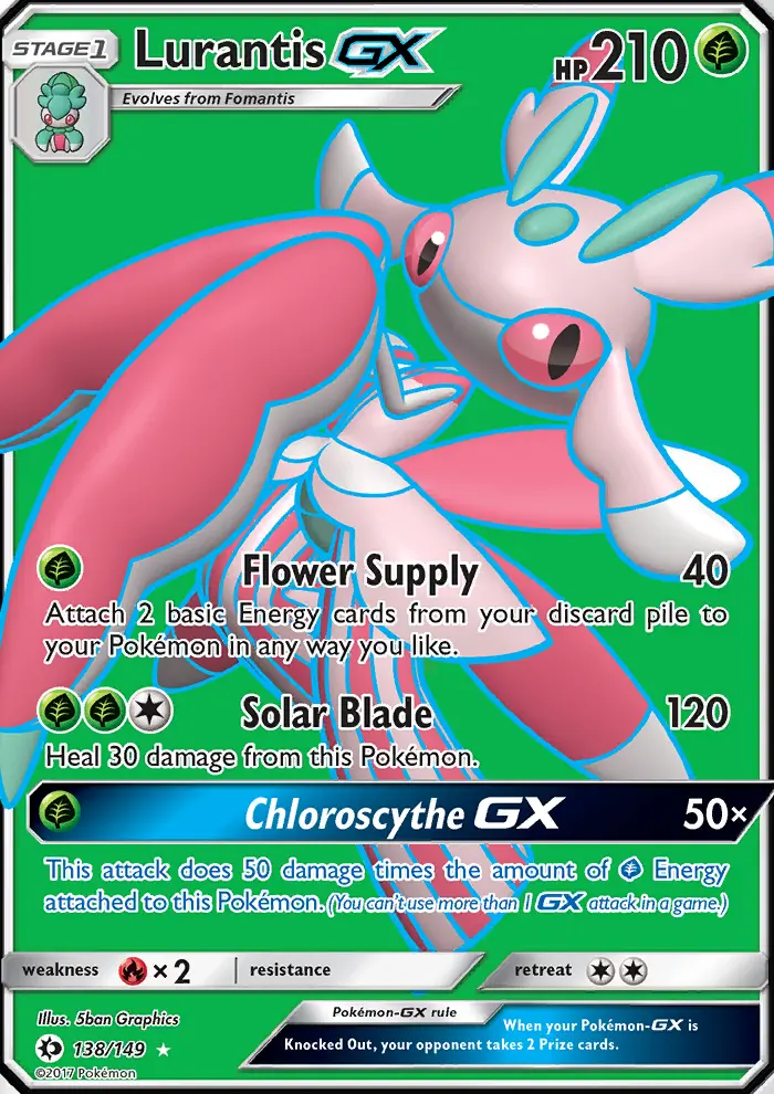 Lurantis GX #138 — Sun & Moon