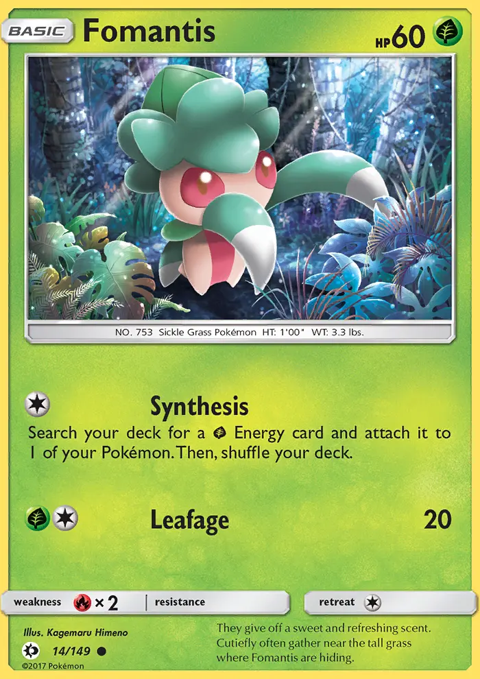 Fomantis #14 — Sun & Moon