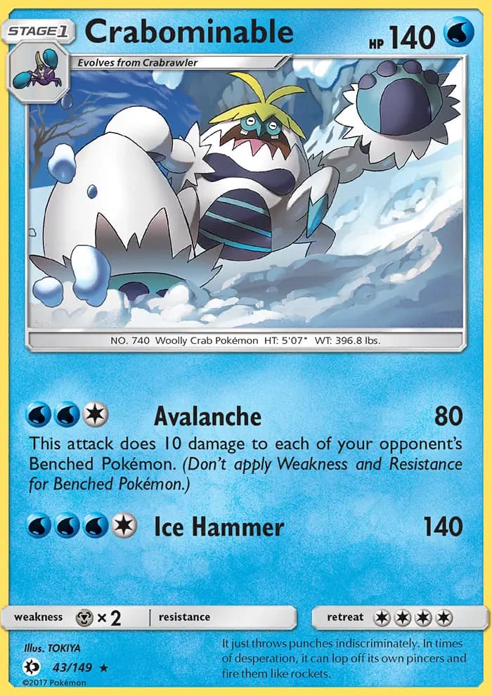 Crabominable #43 — Sun & Moon